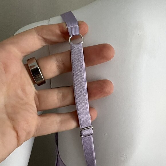 Victoria’s Secret Designer Collection Fairy Corset Size 34 C Lilac Lingerie Sexy - Picture 7 of 9